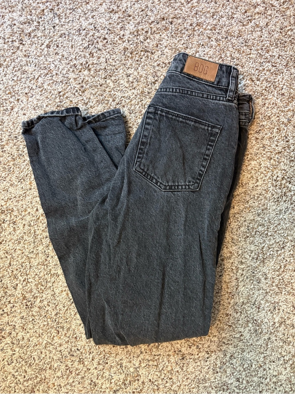 BDG Black Washed Denim Jeans
